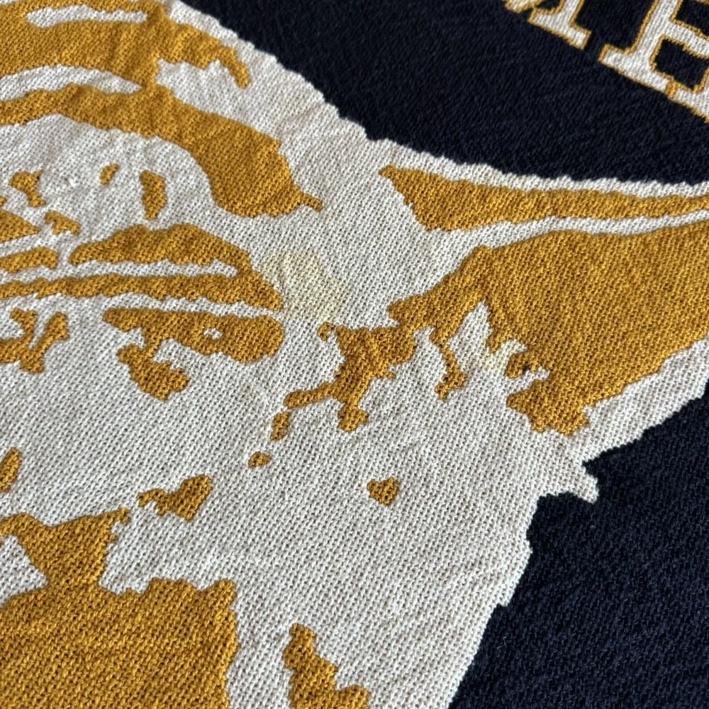 Richmond Hill Wildcats Throw Blanket Tapestry 38 x 50 High School Football